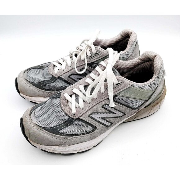 New Balance Womens W990GL5 Gray Running Shoes Sneakers Size 8.5 - Picture 1 of 8